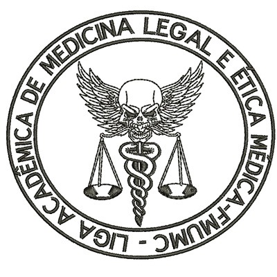 Matriz de matriz Matriz De Bordado Liga Acadêmica Medicina Legal